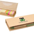 Eco-Desktop-Sticky-Notes-set-w-Recycled-Paper-Pen-ES77-53