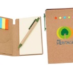 Eco-Sticky-Note-Memo-Pad-w-Recycled-Paper-Pen-ES76-29