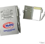 Silver-Notepad-&-Card-Holder-w-Pen-K0211-20